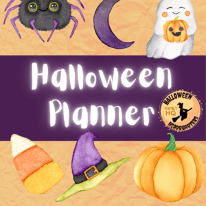 Cute Halloween Planner